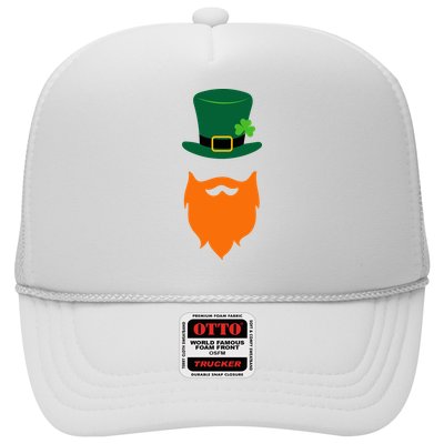 St Patrick's Day Beard Guy Funny Trucker Hat