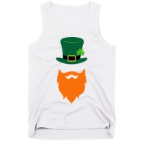 St Patrick's Day Beard Guy Funny Tank Top