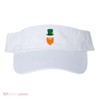 St Patrick's Day Beard Guy Funny Visor