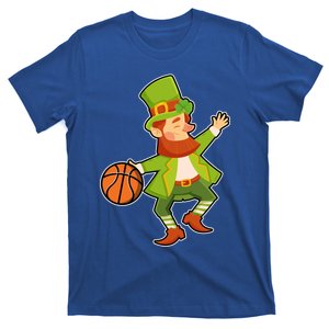 St Patricks Day Basketball Leprechaun Basketball Gift T-Shirt