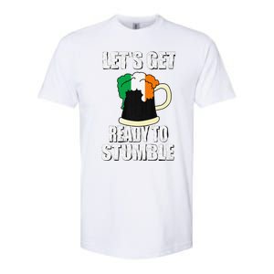 Saint Patrick's Day Tee Lets Get Ready To Stumble Softstyle CVC T-Shirt