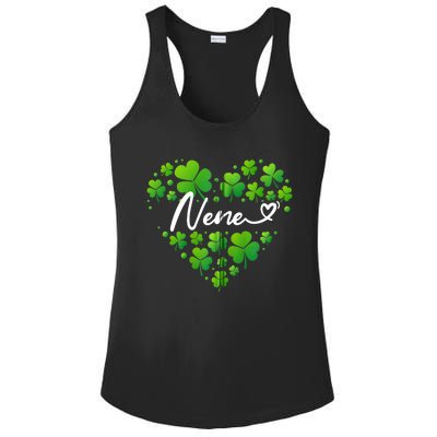 St Patricks Day Nene For Wo Nene Gifts For Grandma Zip Hoodie Ladies PosiCharge Competitor Racerback Tank