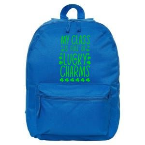 St Patrick's Day My Class Is Full Of Little Lucky Cool Gift 16 in Basic Backpack