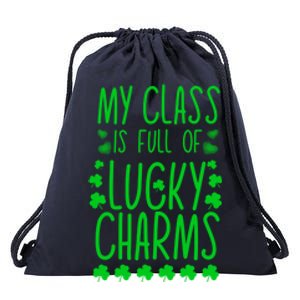 St Patrick's Day My Class Is Full Of Little Lucky Cool Gift Drawstring Bag