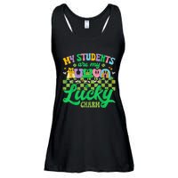 St Patricks Day Teacher Shirt My Students Are My Lucky Charm Ladies Essential Flowy Tank