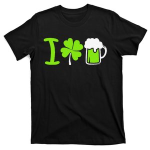 Saint Patrick's Day I Love Beer T-Shirt