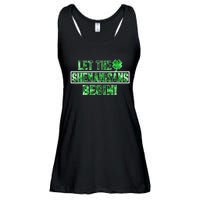 St Patricks Day Shirts Let The Shenanigans Begin Tie Dye Ladies Essential Flowy Tank