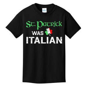 St Patrick's Day Pajama St Patricks Was Italian Saint Kids T-Shirt