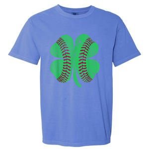 St Patricks Day Shamrock Baseball Saint Paddy's Kids Boys Garment-Dyed Heavyweight T-Shirt