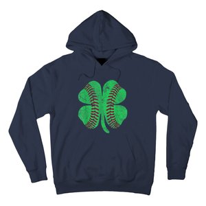 St Patricks Day Shamrock Baseball Saint Paddy's Kids Boys Hoodie