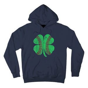 St Patricks Day Shamrock Baseball Saint Paddy's Kids Boys Tall Hoodie