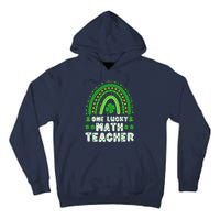 St. Patrick's Day One Lucky Match Teacher Ireland Premium Tall Hoodie