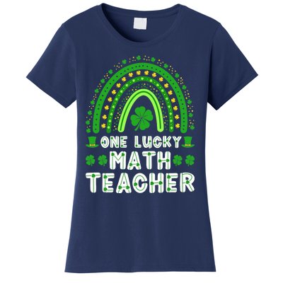 St. Patrick's Day One Lucky Match Teacher Ireland Premium Women's T-Shirt