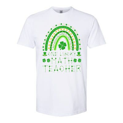 St. Patrick's Day One Lucky Match Teacher Ireland Premium Softstyle® CVC T-Shirt