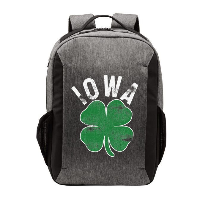 St Patrick's Day Shamrock Iowa Irish Saint Paddy's Gift Vector Backpack