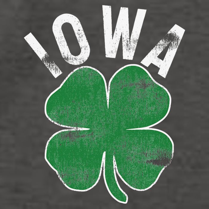 St Patrick's Day Shamrock Iowa Irish Saint Paddy's Gift Vector Backpack