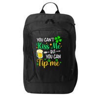 St Patrick's Day Lucky Shamrock Waitress Bartender Waiter Great Gift City Backpack