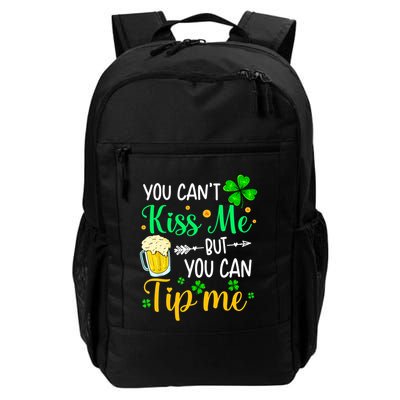 St Patrick's Day Lucky Shamrock Waitress Bartender Waiter Great Gift Backpack
