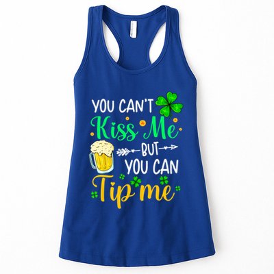 St Patrick's Day Lucky Shamrock Waitress Bartender Waiter Great Gift Womens Tank Top