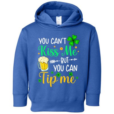 St Patrick's Day Lucky Shamrock Waitress Bartender Waiter Great Gift Toddler Hoodie