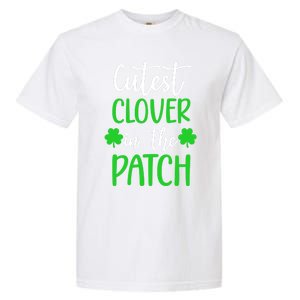 St Patricks Day Cutest Clover In The Patch Cool Gift Garment-Dyed Heavyweight T-Shirt