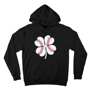 St Patricks Day Shamrock Baseball Saint Paddy's Hoodie