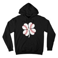 St Patricks Day Shamrock Baseball Saint Paddy's Hoodie