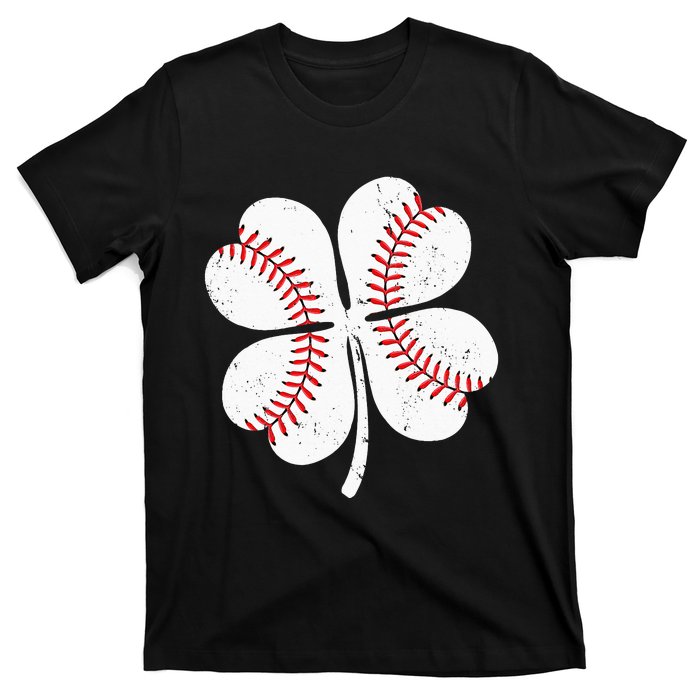 St Patricks Day Shamrock Baseball Saint Paddy's T-Shirt