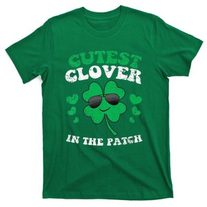 St Patricks Day Cutest Clover In The Patch T-Shirt