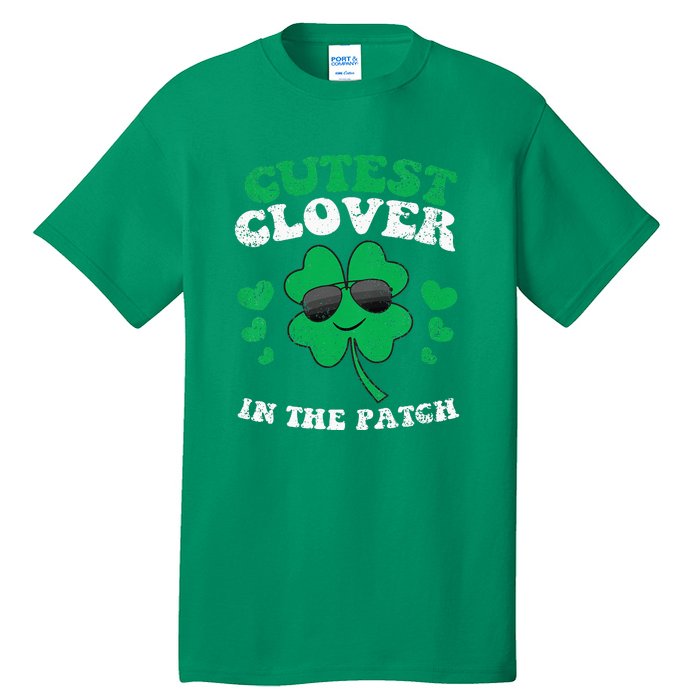 St Patricks Day Cutest Clover In The Patch Tall T-Shirt