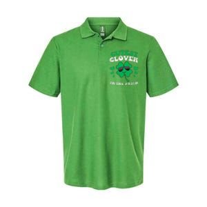 St Patricks Day Cutest Clover In The Patch Softstyle Adult Sport Polo