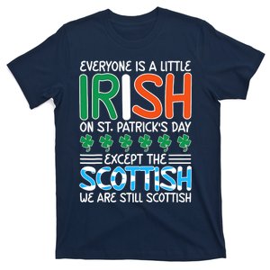 St. Patrick's Day Irish Flag Scottish Shamrock Funny Joke T-Shirt