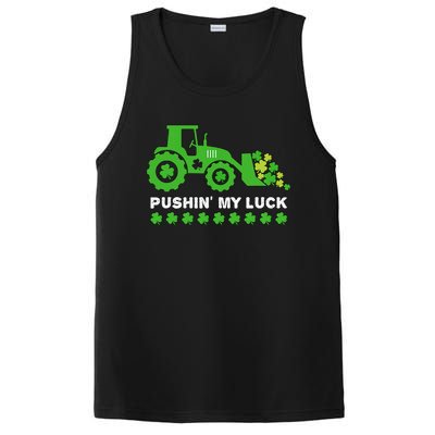 St Patrick's Day Pushing My Luck Monster Truck PosiCharge Competitor Tank