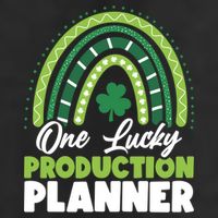 St Patricks Day One Lucky Production Planner Funny Gift 11oz C Handle Ceramic Mug