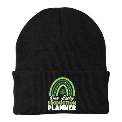St Patricks Day One Lucky Production Planner Funny Gift Beanie
