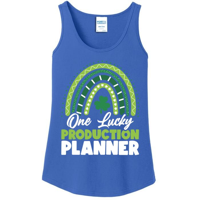 St Patricks Day One Lucky Production Planner Funny Gift Ladies Essential Tank