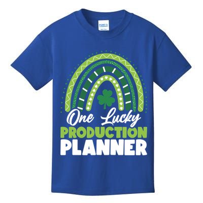 St Patricks Day One Lucky Production Planner Funny Gift Kids T-Shirt