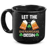St Patricks Day 15oz Campfire Ceramic Mug