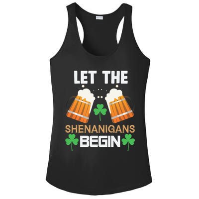 St Patricks Day Ladies PosiCharge Competitor Racerback Tank