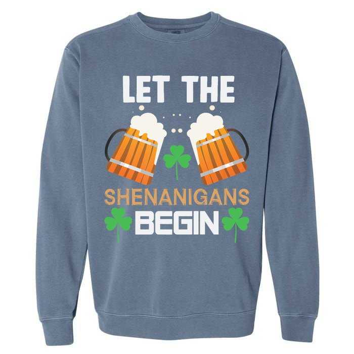 St Patricks Day Garment-Dyed Sweatshirt
