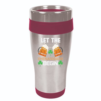 St Patricks Day 16oz Travel Tumbler