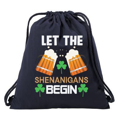 St Patricks Day Drawstring Bag