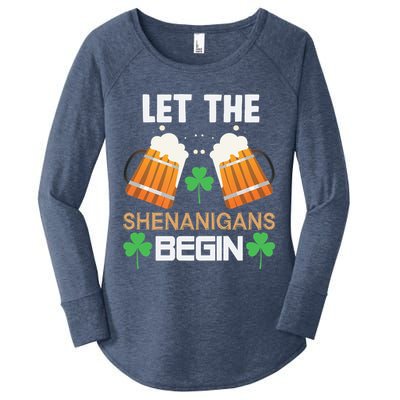 St Patricks Day Women's Perfect Tri Tunic Long Sleeve Shirt