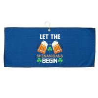 St Patricks Day Large Microfiber Waffle Golf Towel