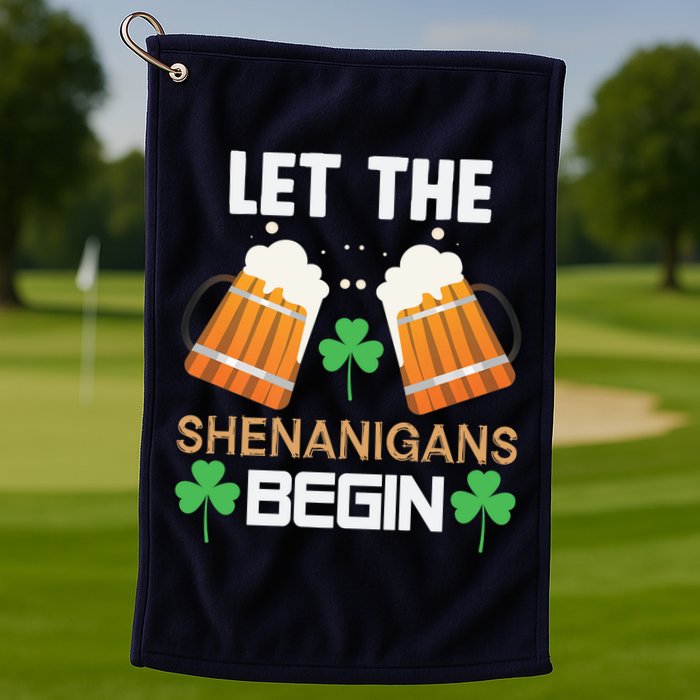 St Patricks Day Golf Towel