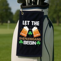St Patricks Day Golf Towel