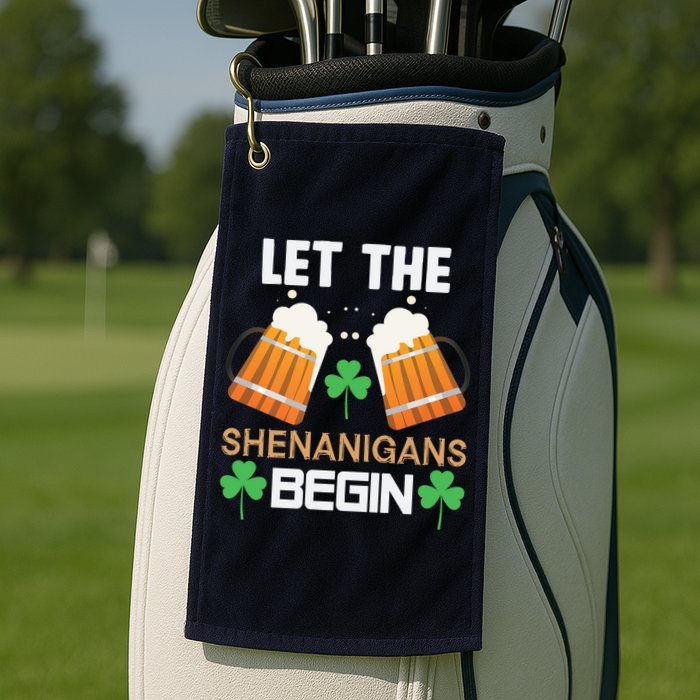St Patricks Day Golf Towel
