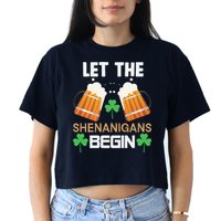 St Patricks Day Crop Top