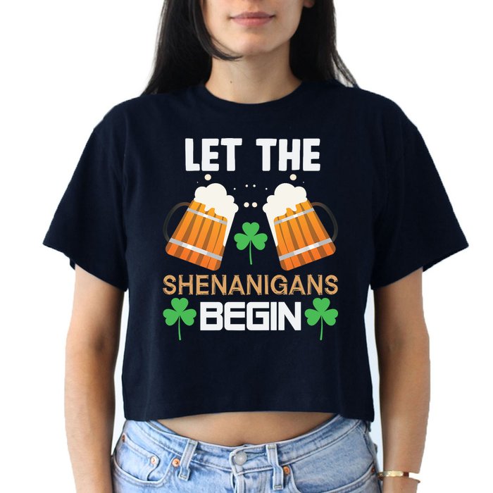 St Patricks Day Crop Top