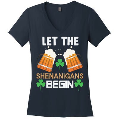 St Patricks Day Women's V-Neck T-Shirt